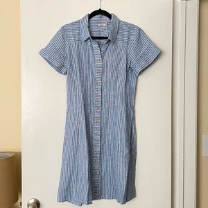 FAHERTY BRAND: Pippa Short Sleeve Shirt Dress